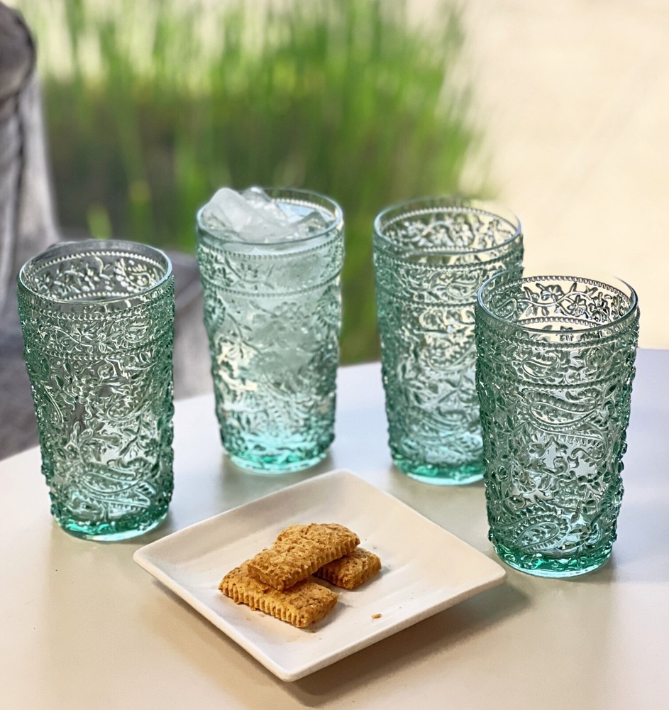 Acrylic Pasiley drinking wares