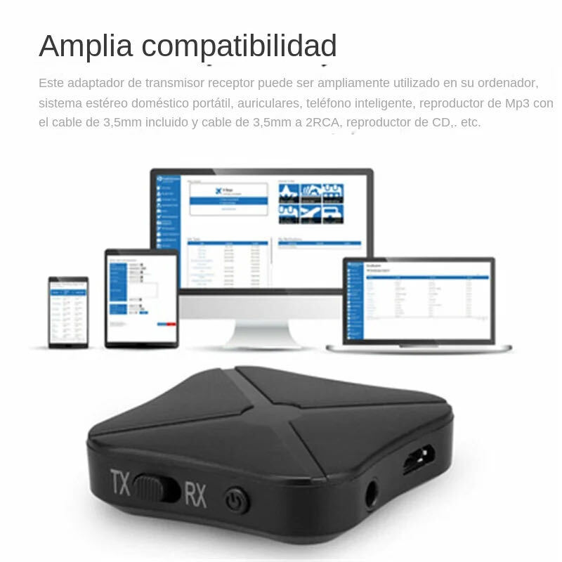 2in1 Bluetooth Transmitter Receiver Wireless Adapter TV Home Stereo A2D PAudio