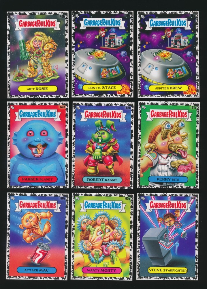 2023 Garbage Pail Kids InterGOOlactic "Black Hole-Parallel* -Lot of (48) Diff