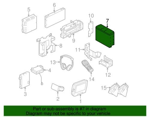 Genuine Land-Rover DVD Unit LR020194