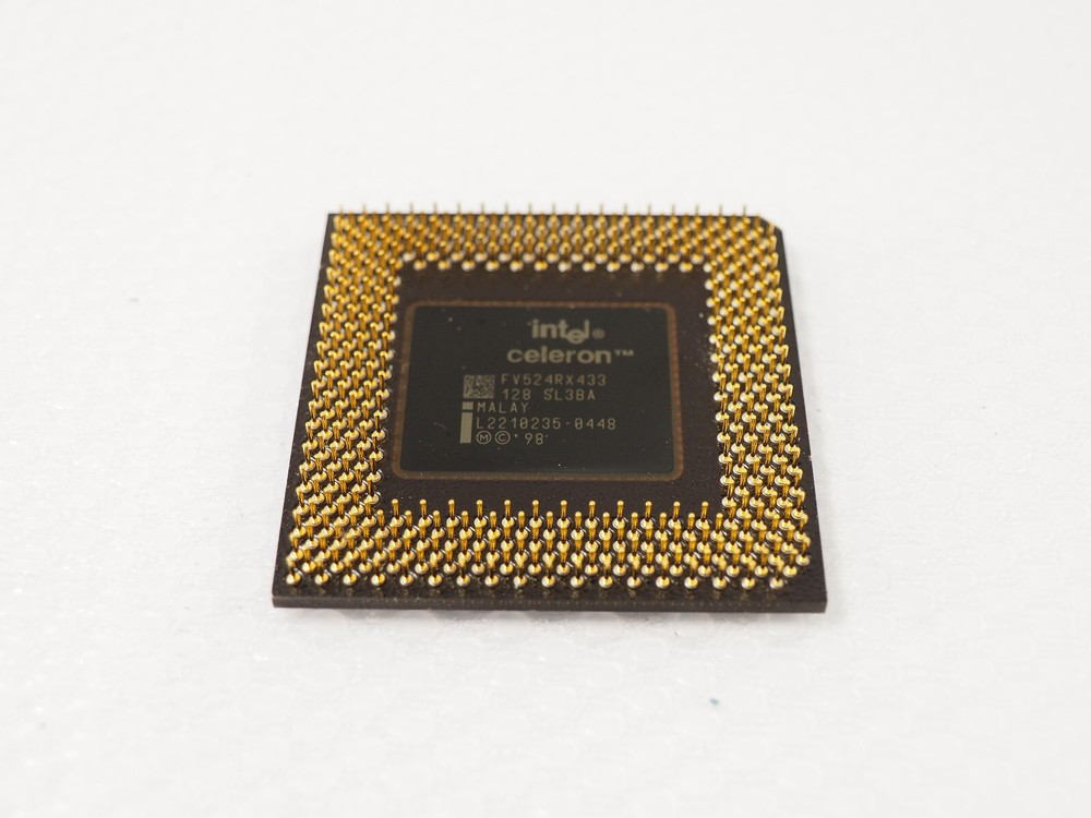 Intel Celeron SL3BA FV524RX433 433MHz 128KB Socket 370 CPU Processor