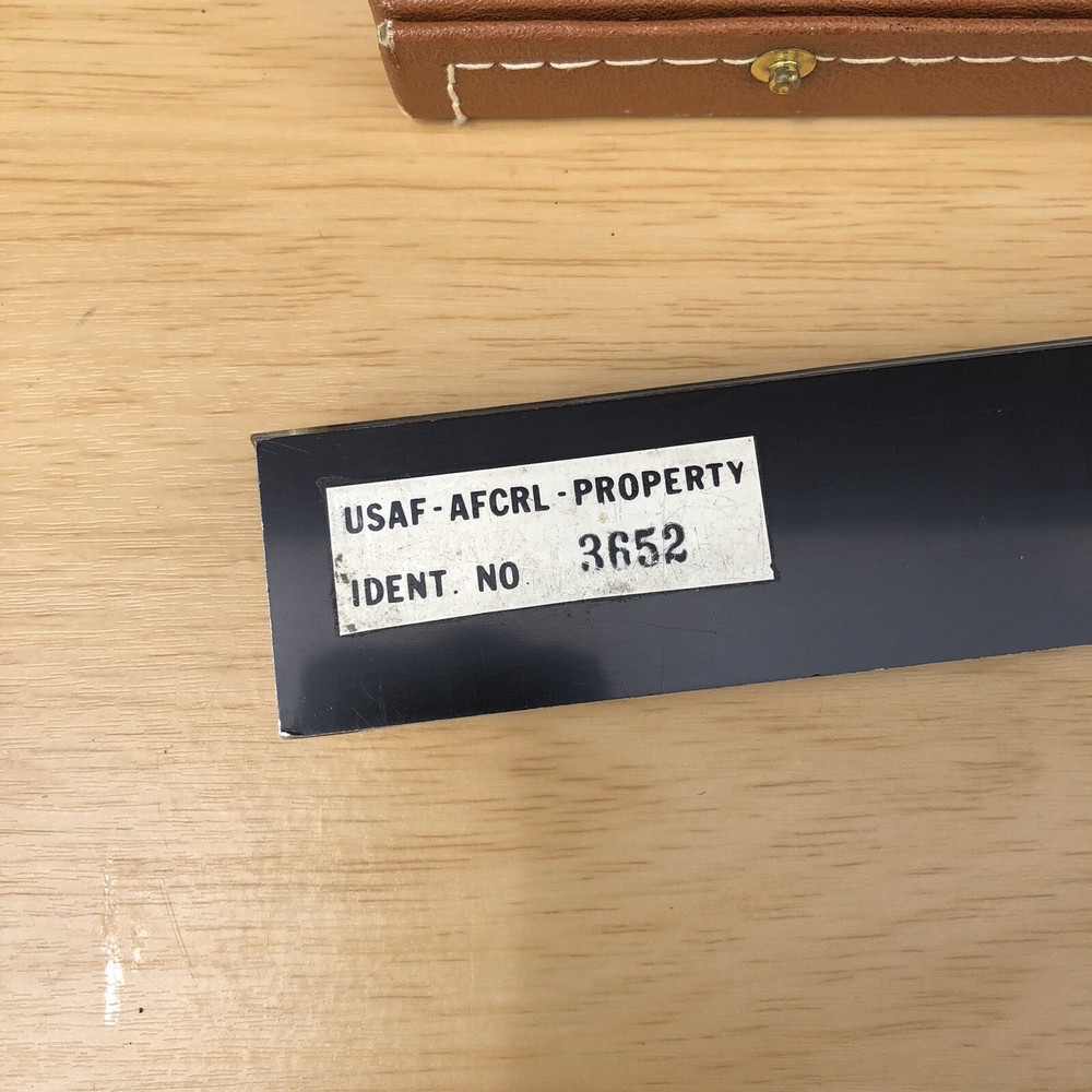 Vintage Gerber Variable Scale Engineering Slide Rule Model TP007100B With Case