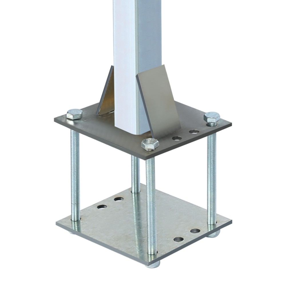 Universal 2 Pack Steel Boat Trailer Pontoon Roller Guide-On Guide On Post