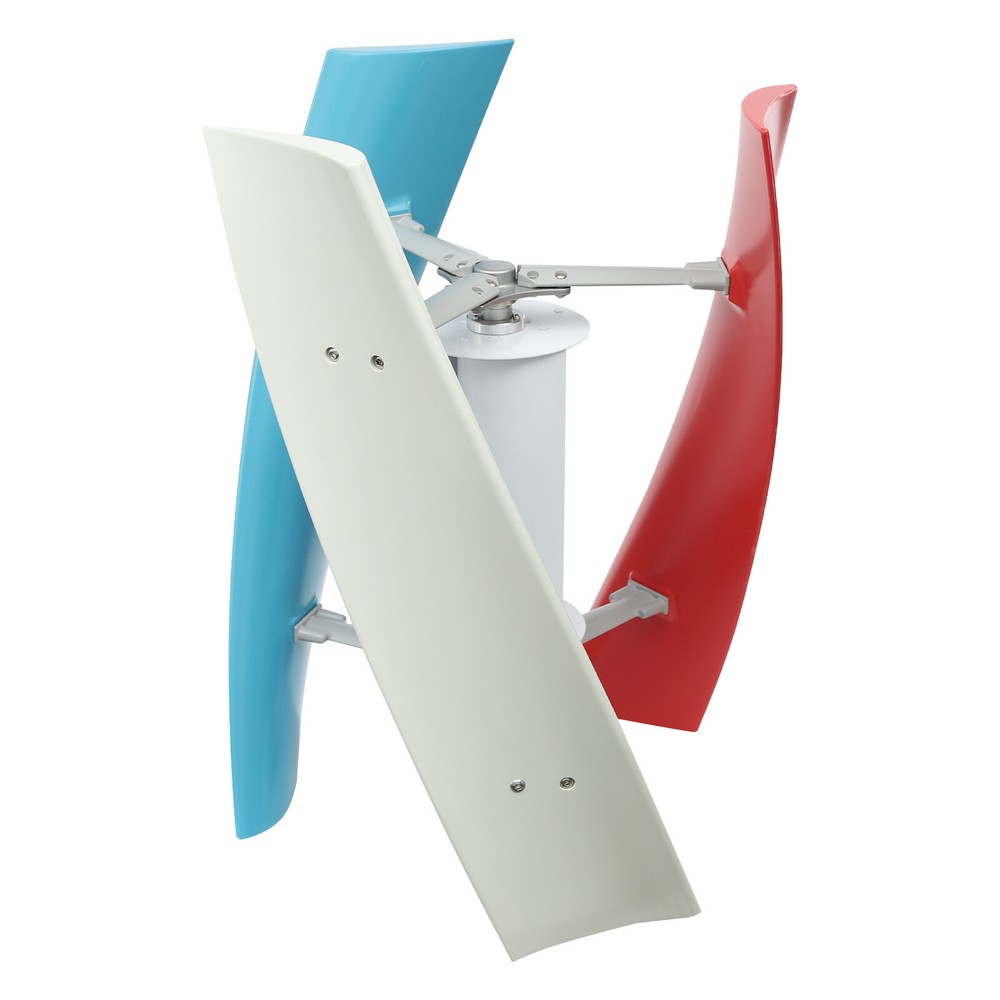 100W 24V Vertical Wind Turbine Generator Helix Wind Generator With Controller