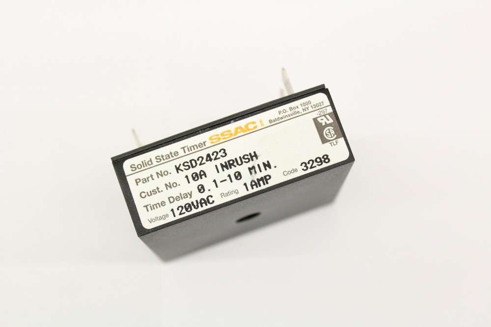 KSD2423 SSAC time delay relay 1a 120vac