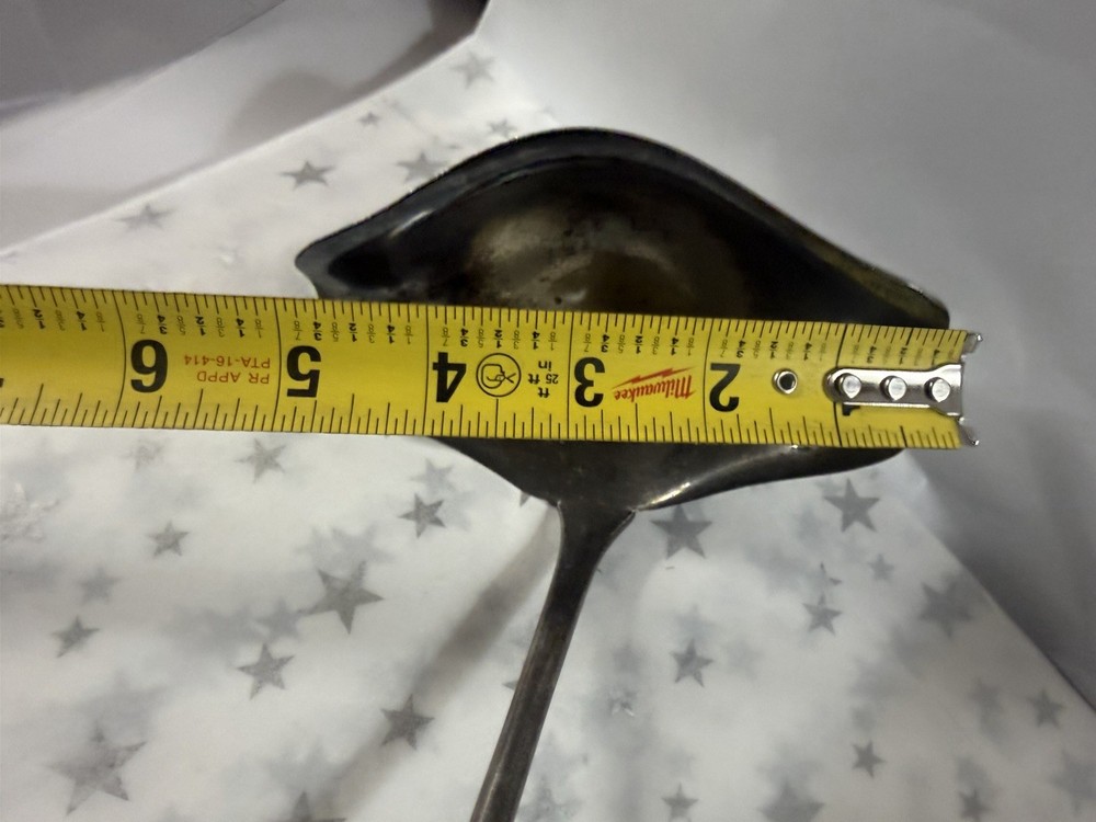 Vintage Silver Plate Punch Ladle