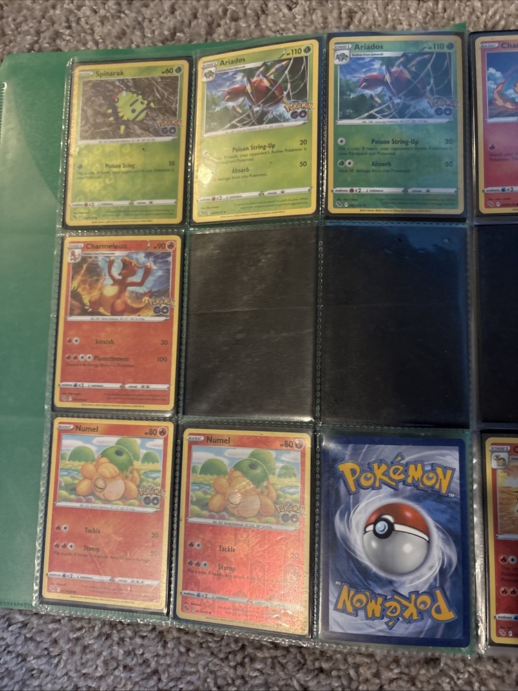 POKÉMON GO Semi Complete Master Set with Binder