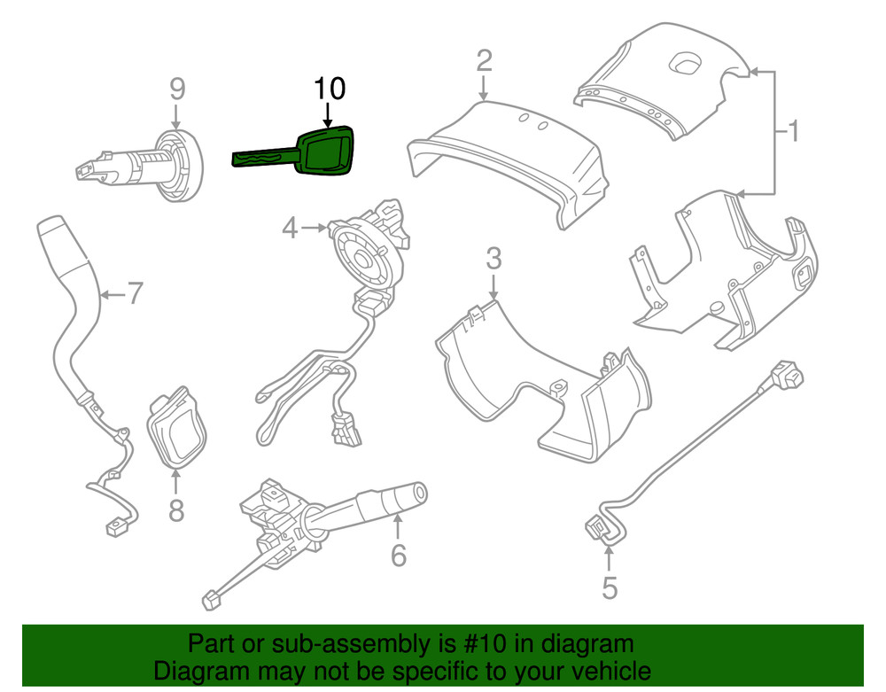 Genuine Vehicle Key 13523900