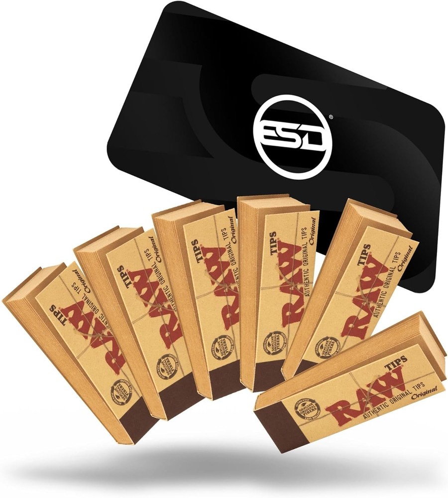 RAW Original Tips 6 Packs = 300 Tips