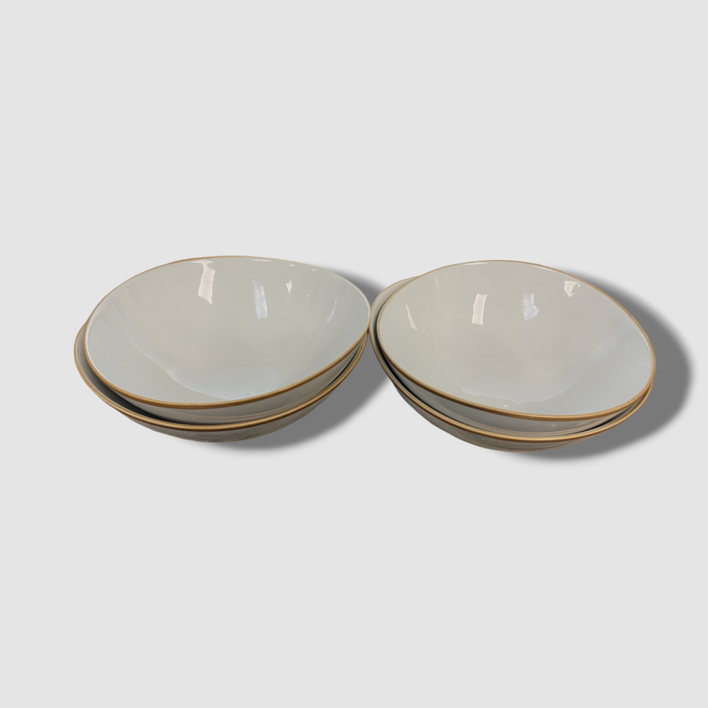 Neiman Marcus Gold Rim 7 Piece Dinnerware Set