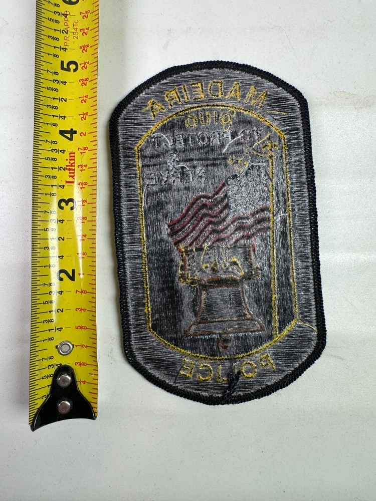 Madeira Police Ohio OH Patch S3