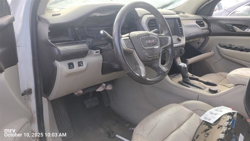 LEFT REAR DOOR WINDOW REGULATOR OEM 2020 GMC ACADIA