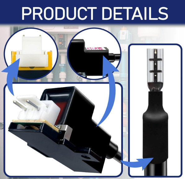 RTG20235C Tankless Water Heater Ignitor Coil, Fits Richmond/Ruud/Rheem Heaters