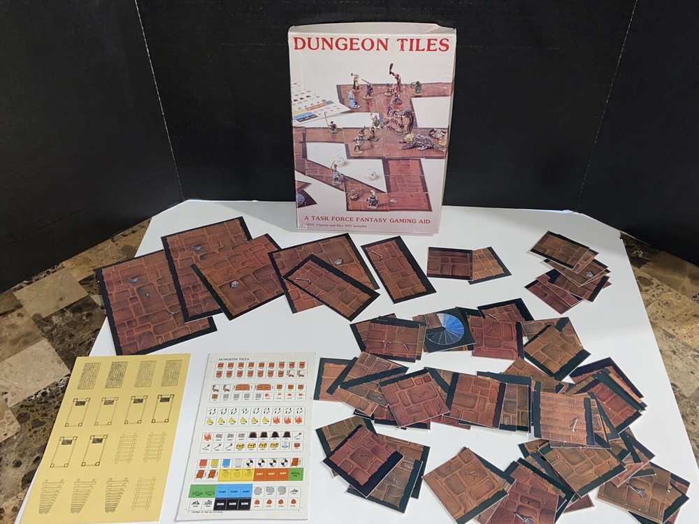 Dungeon Tiles: A Task Force Fantasy Gaming Aid