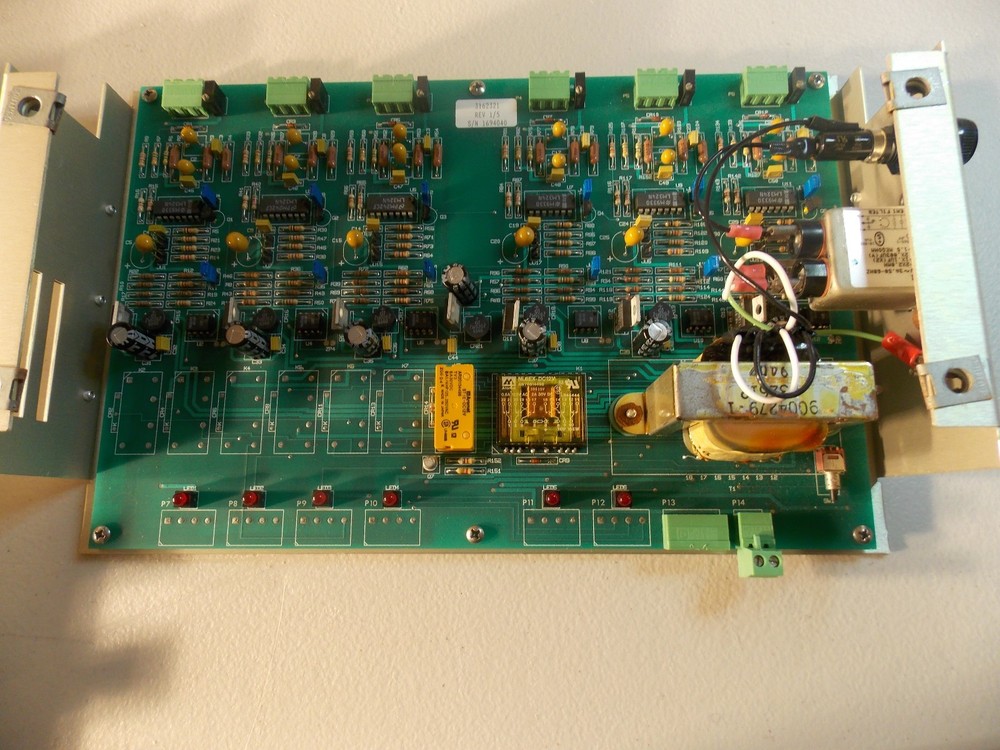 Bruce Systems Model 7630 6-Channel Overtemp Module 120V