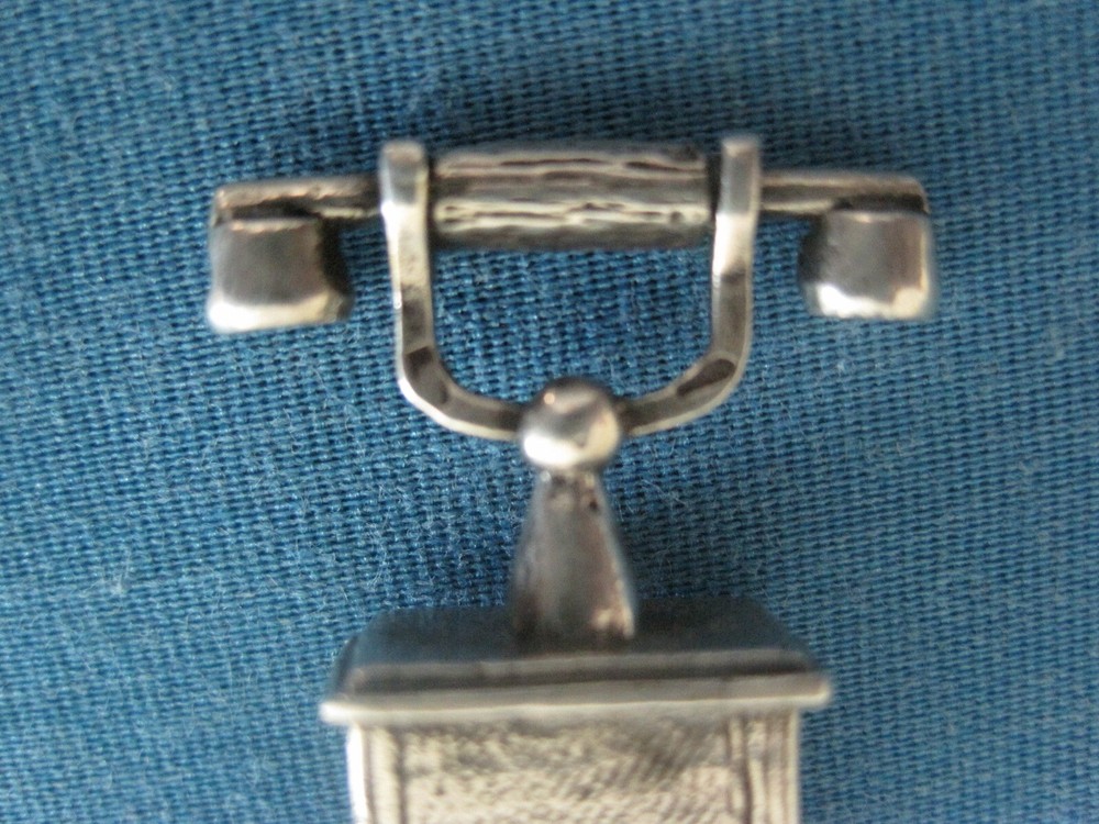 Telephone. Souvenir. Sterling Silver 925.