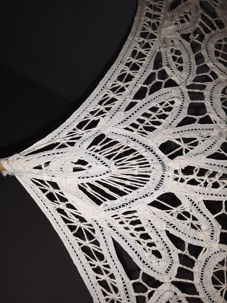 Vintage Parasol Embroidered Lace