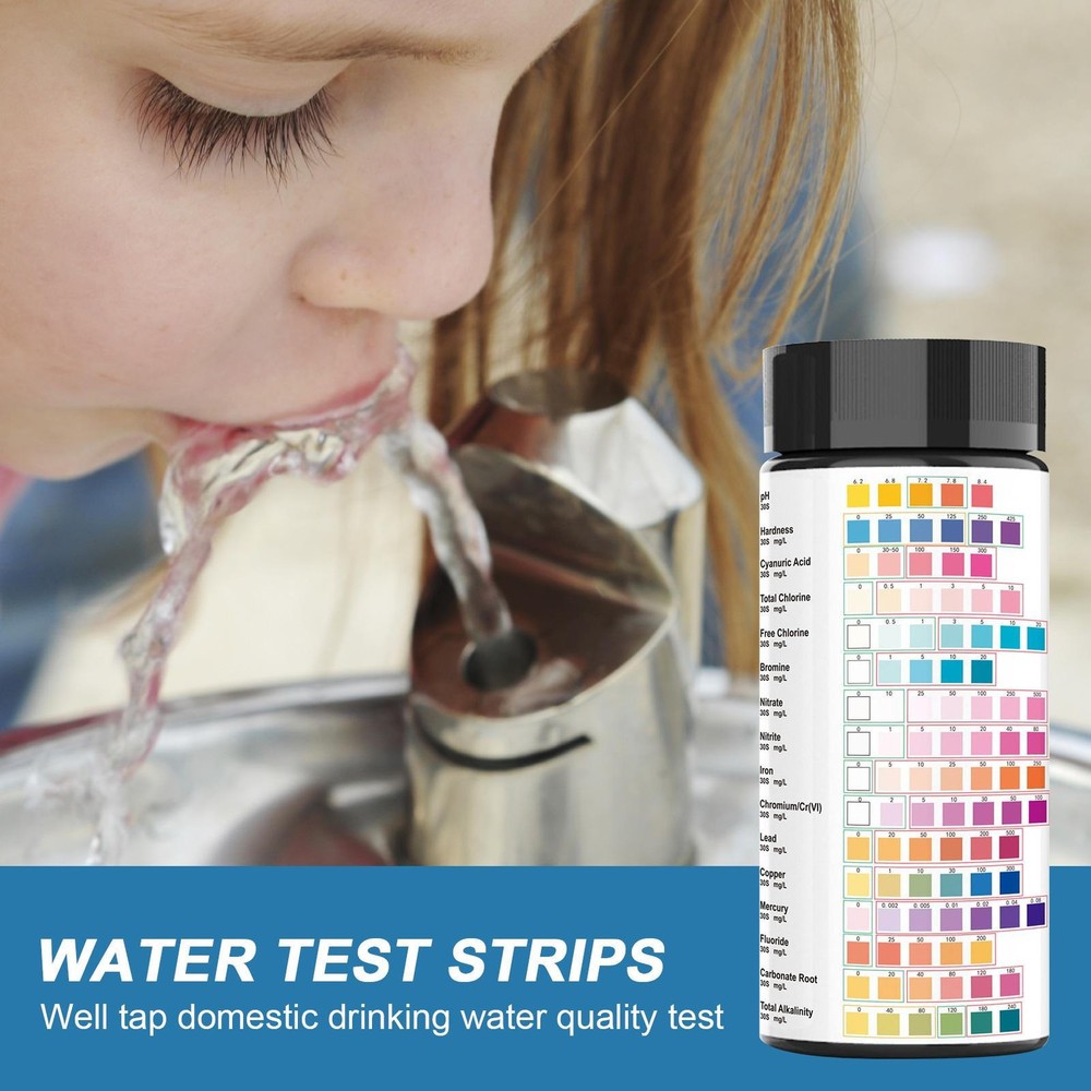 Water Quality Test Kits 16 In 1 Drink Water Test Strips Lead Testing Kit