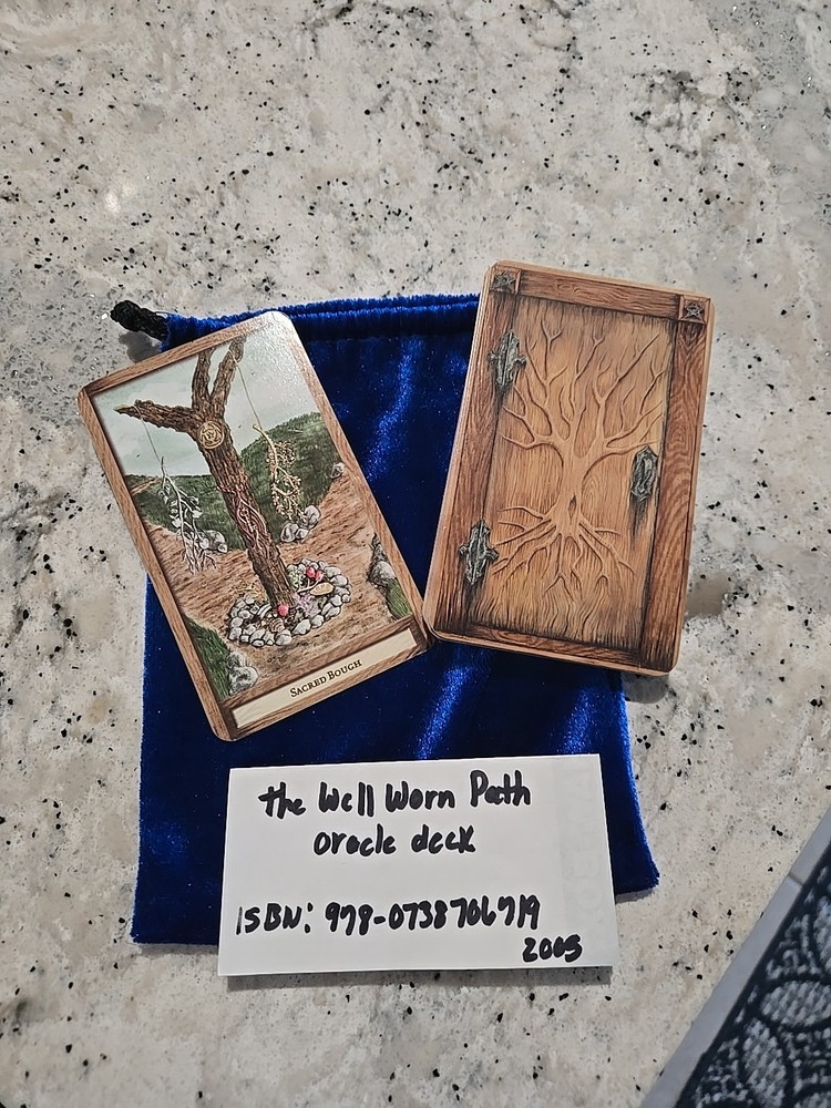 The Well Worn Path Raven Grimassi Stephanie Taylor 40 Card Oracle Deck & USED