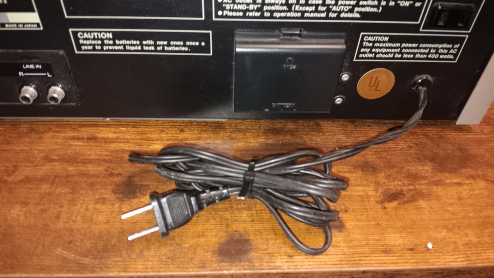 SHARP RT-4488 COMPUTER CONTROLLED CASSETTE DECK PLAYER