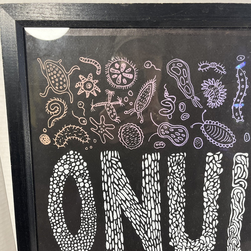 Framed Onuinu Band Artist Poster Electro Pop