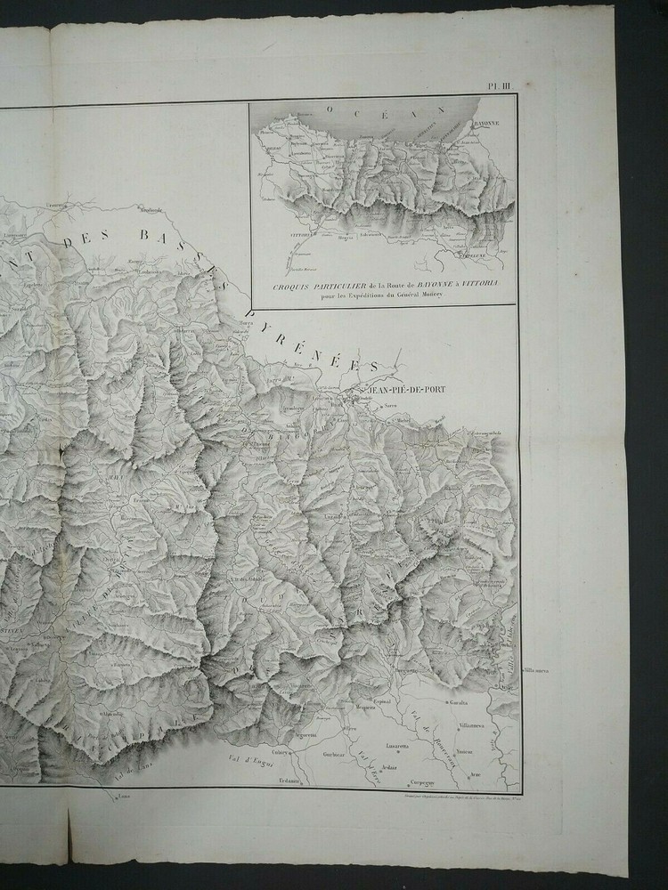 1793-75 REVOLUTIONARY WAR MAP - AUTHENTIC PRINT