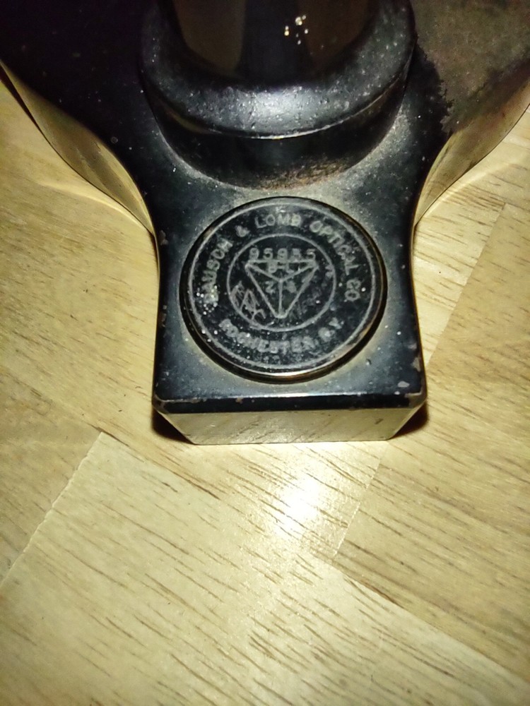 Bausch & Lomb Antique Microscope SN: 95935 (1913)