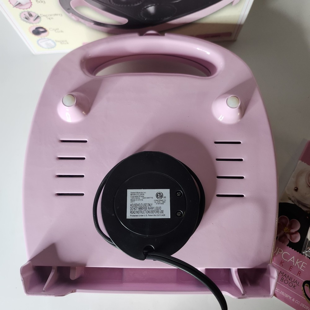 Babycakes Mini Cupcake Maker, Pink Makes 8 Mini Cupcakes