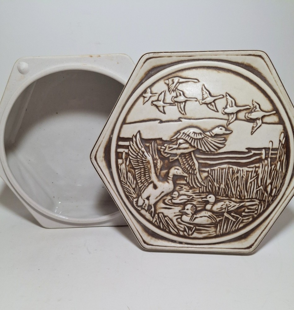 Waterfowl Handcrafted Trinket Box