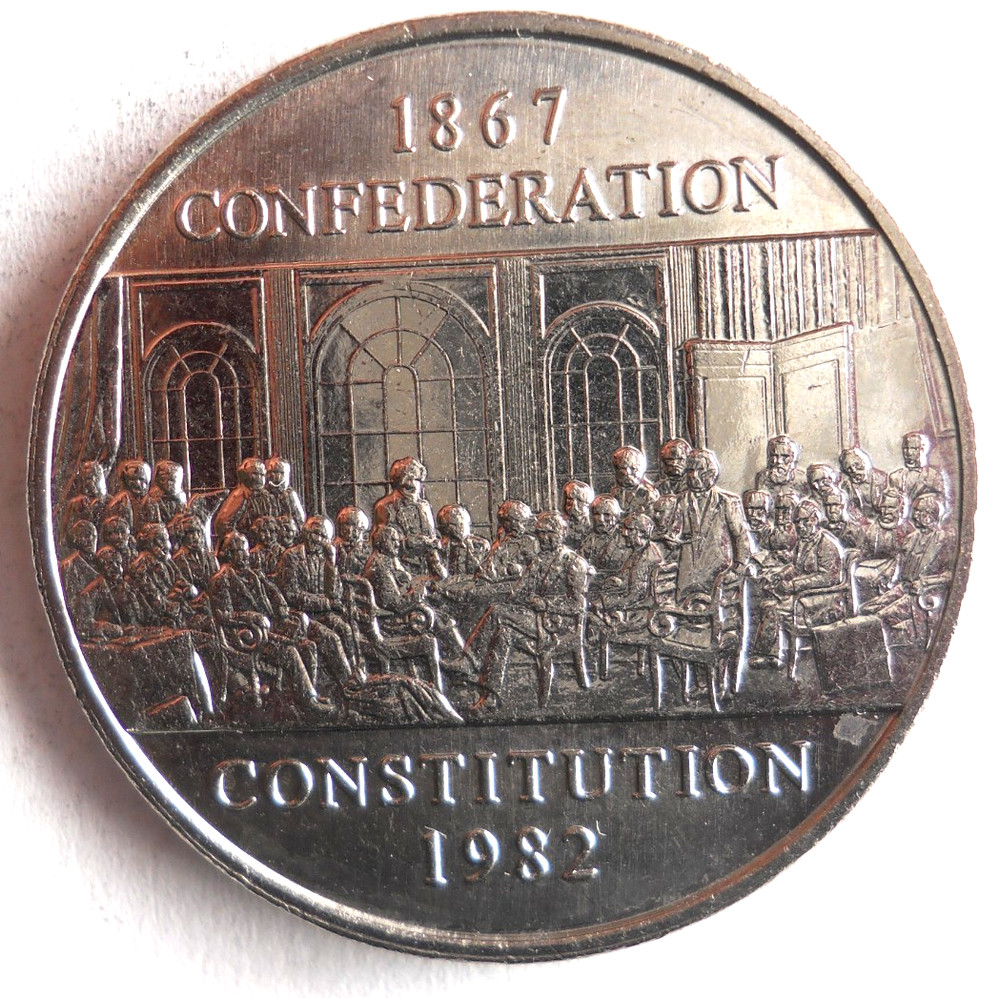 1982 CANADA DOLLAR - AU PROOF LIKE - FREE SHIP - Bin #1001