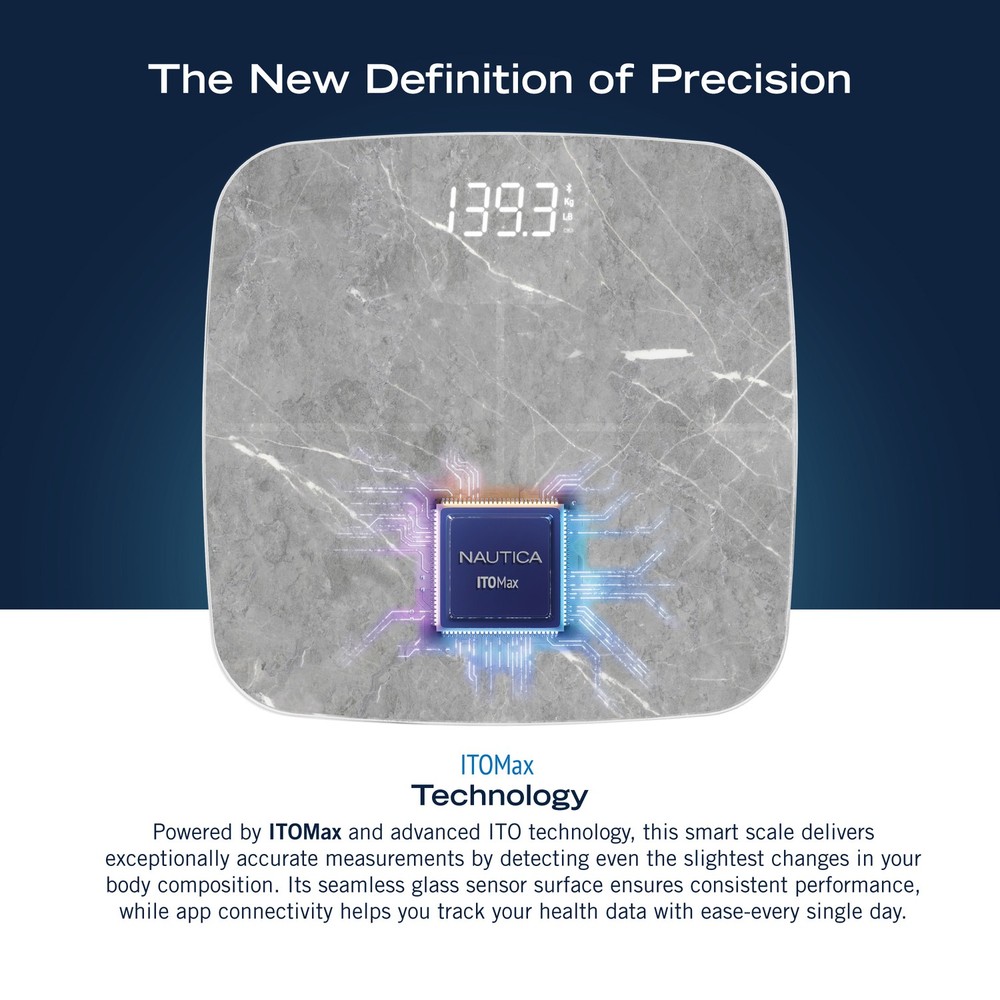 Smart Body Tracker Scale Plus, 440-Lb Capacity