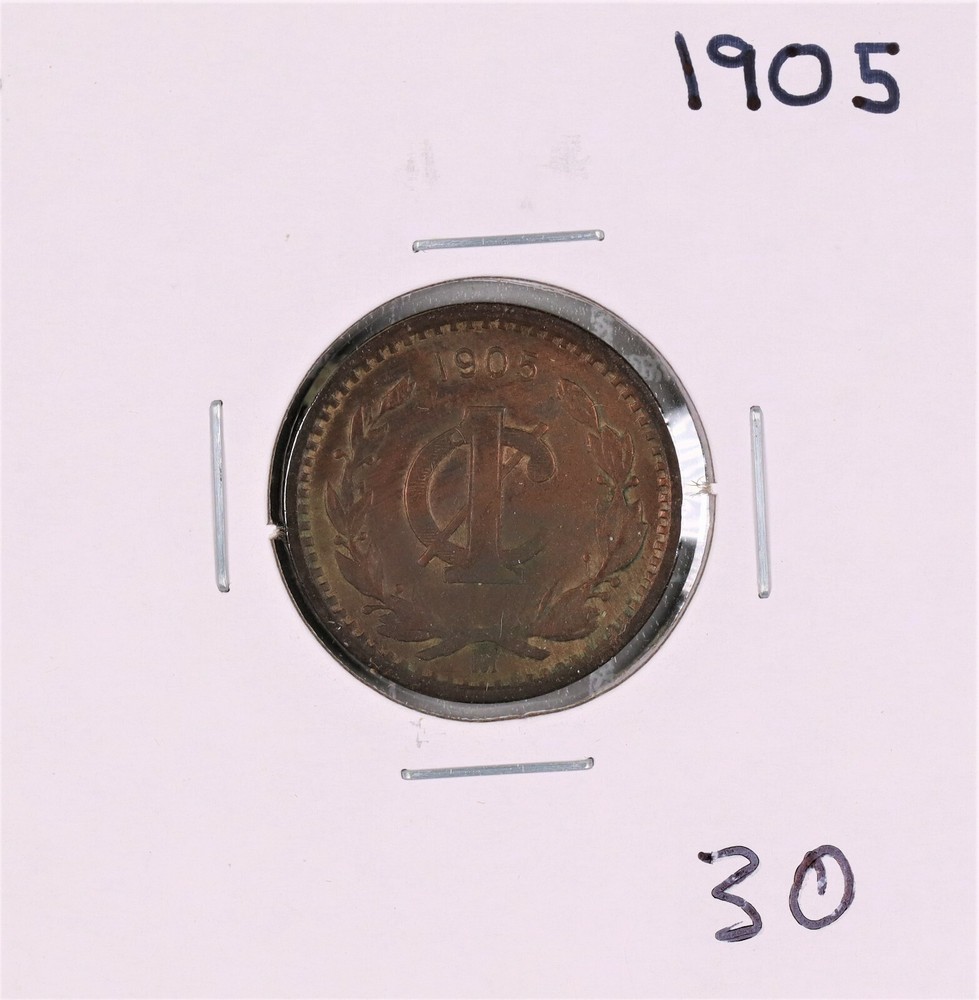 1905 Mo Mexico 1 Centavo