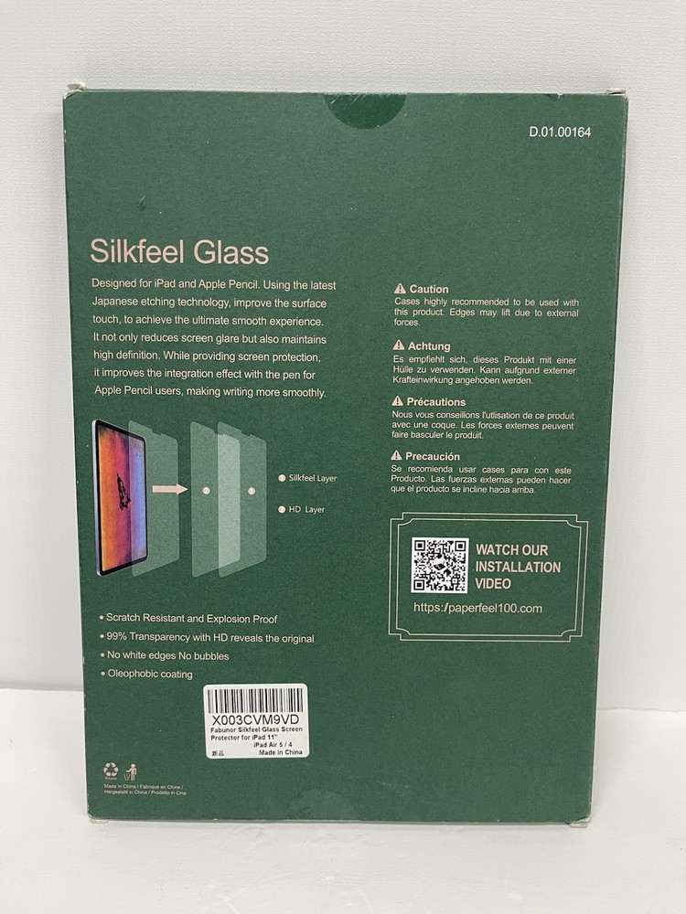 Fabunor screen protector silkfeel Glass