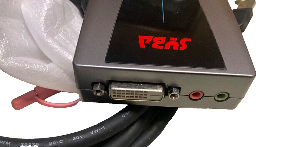 SYBA SY-KVM20051 2 Port USB Cable KVM Switch