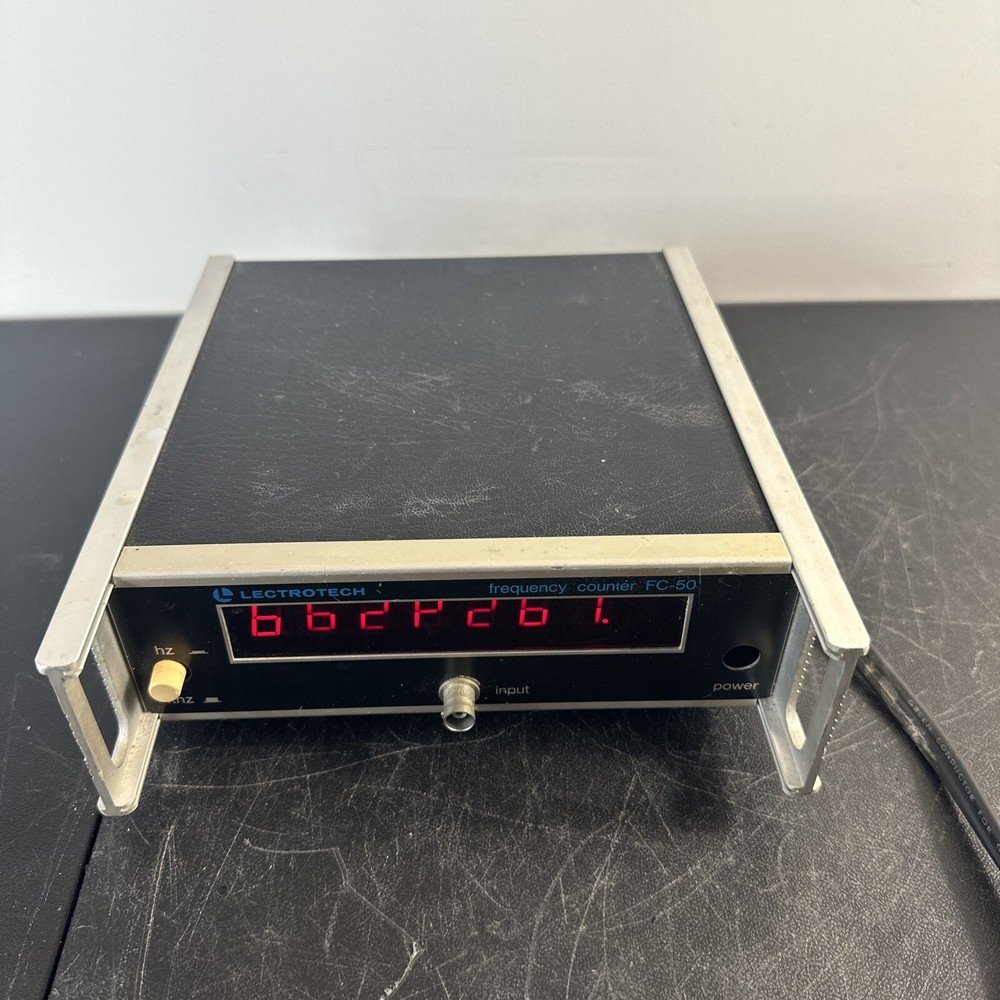 Lectrotech Frequency Counter FC-50 (untested/power On)