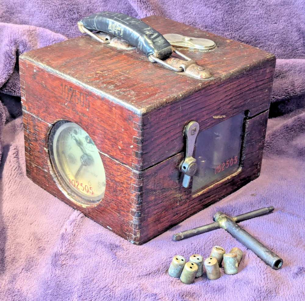 Interesting Vintage West German "ETC" Pigeon Racing Clock ~ Untested
