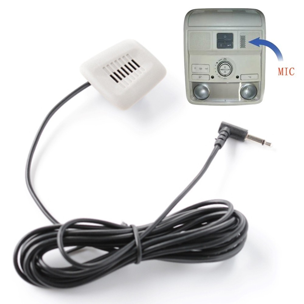 Easy To Use External Microphone For BMW Stereo Wired Microphone Light Weight