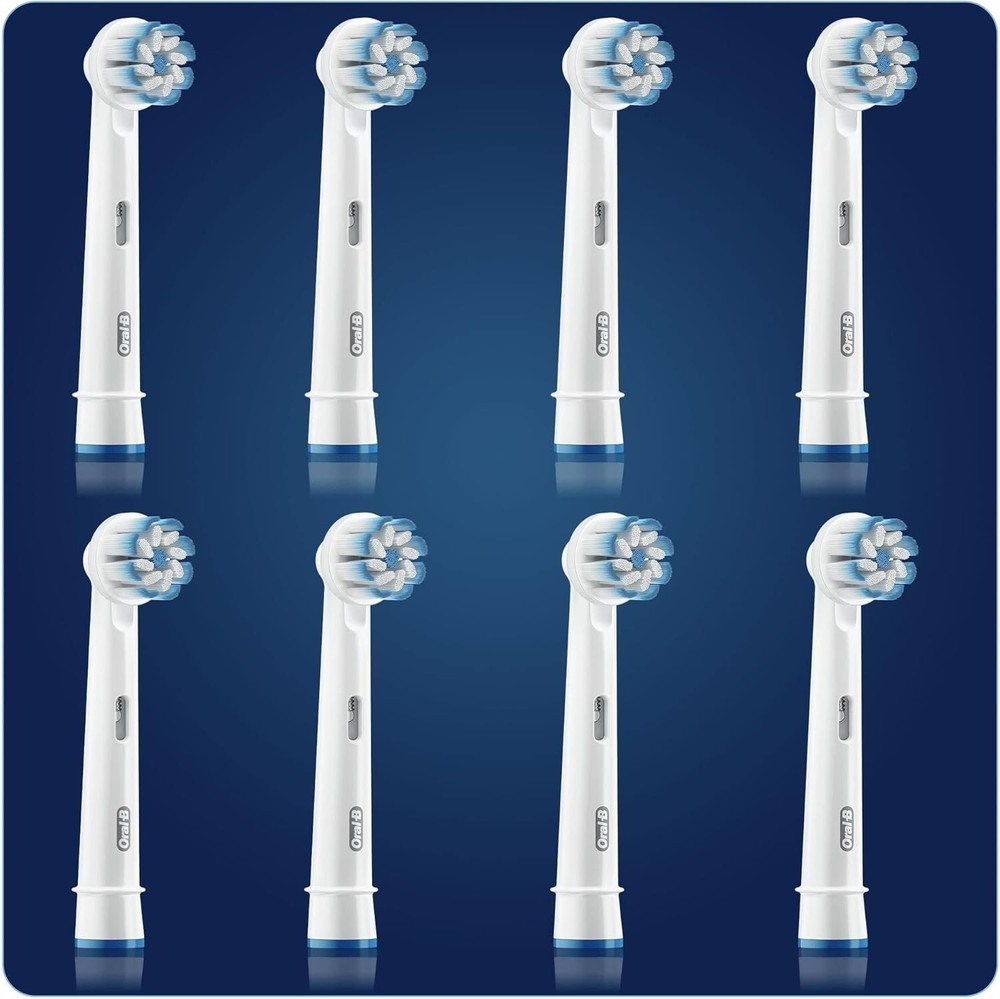 Oral-B Sensitive Clean Replacement Brush Heads 8 Packs