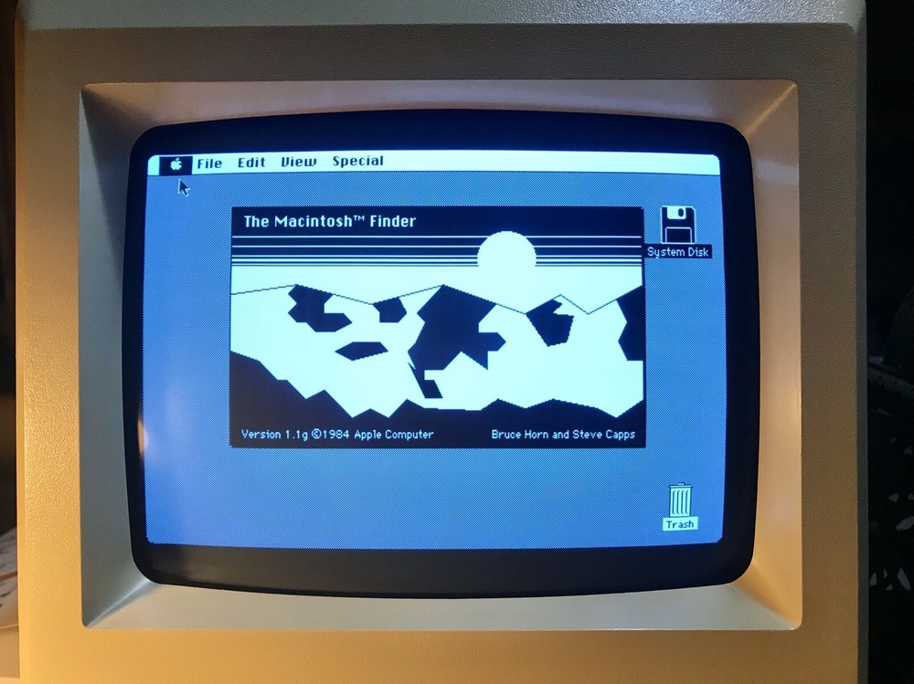 Floppy del PRIMO System Disk 1.1 per  Macintosh 128K, Plus ed SE in Inglese