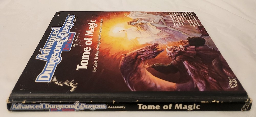 ADVANCED DUNGEONS & DRAGONS TOME OF MAGIC 2nd EDTION 1991