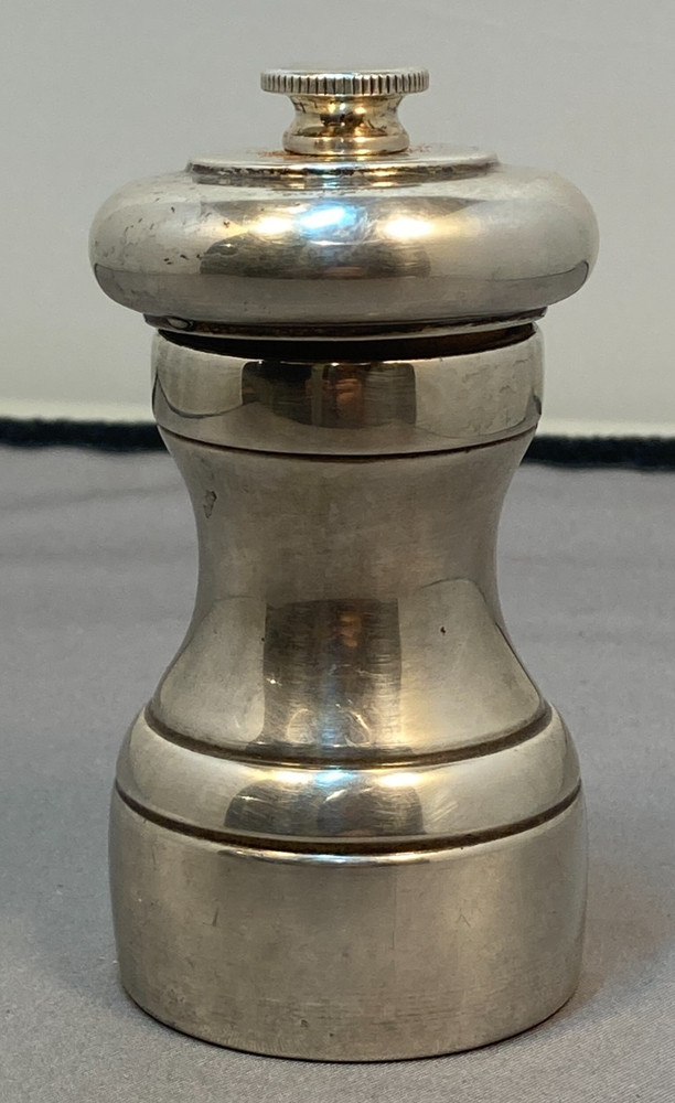 Vintage Working Pepper Grinder Sterling Silver Peugeot