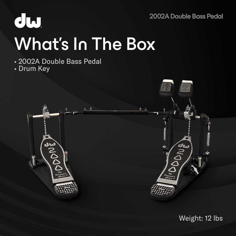 DW 2000 Series Double Bass Pedal