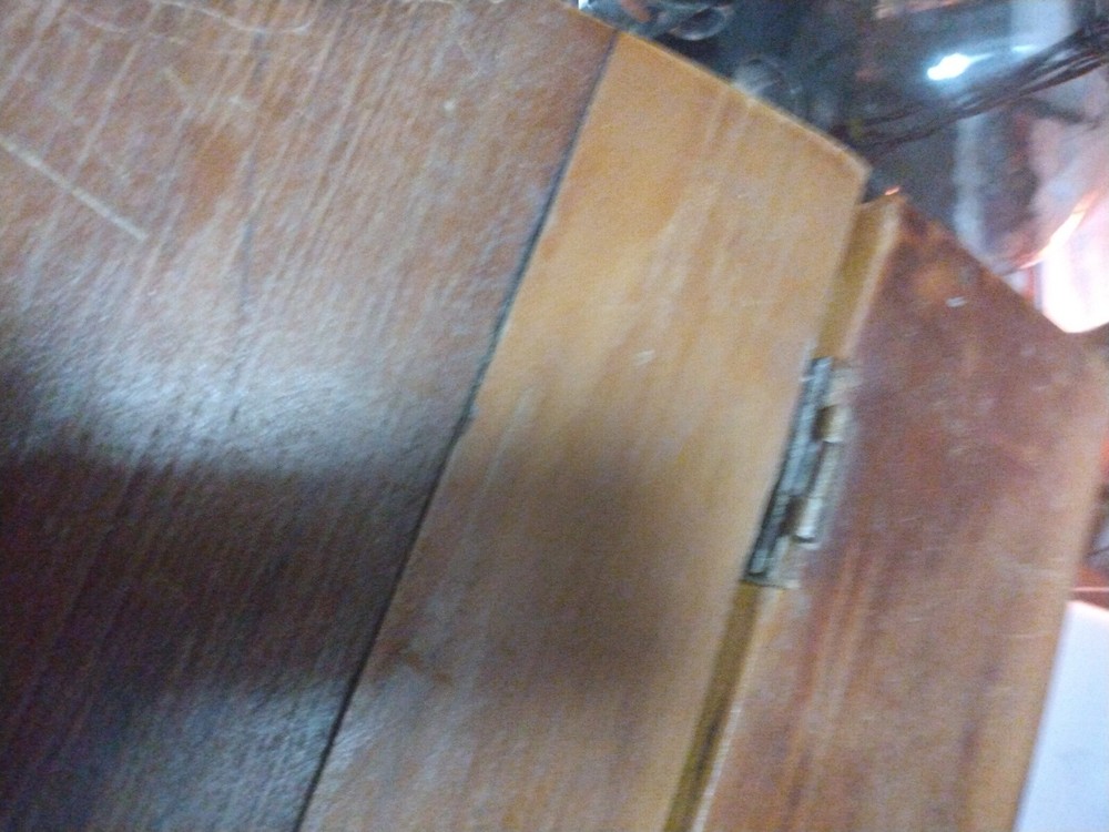 antique wooden school desk