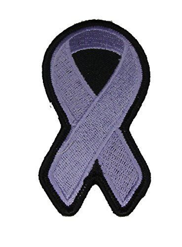 LAVENDER RIBBON FOR ALL CANCERS AWARENESS PATCH