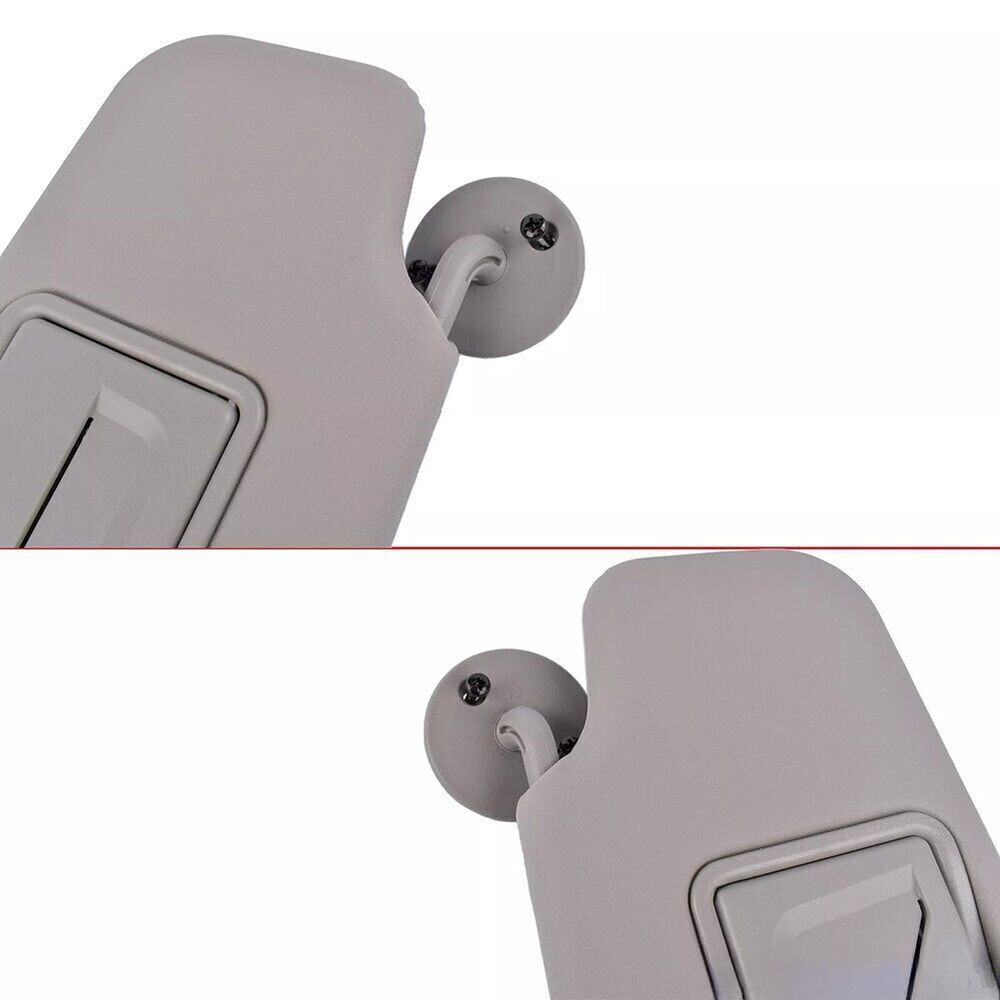 For Chevrolet Sun Visor Set Gray Driver & Passenger Side Replacement Pair