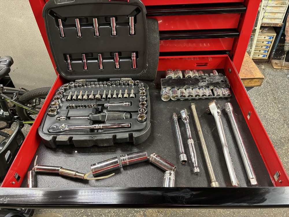 Brand New General Tool Box Tool Chest With Tools