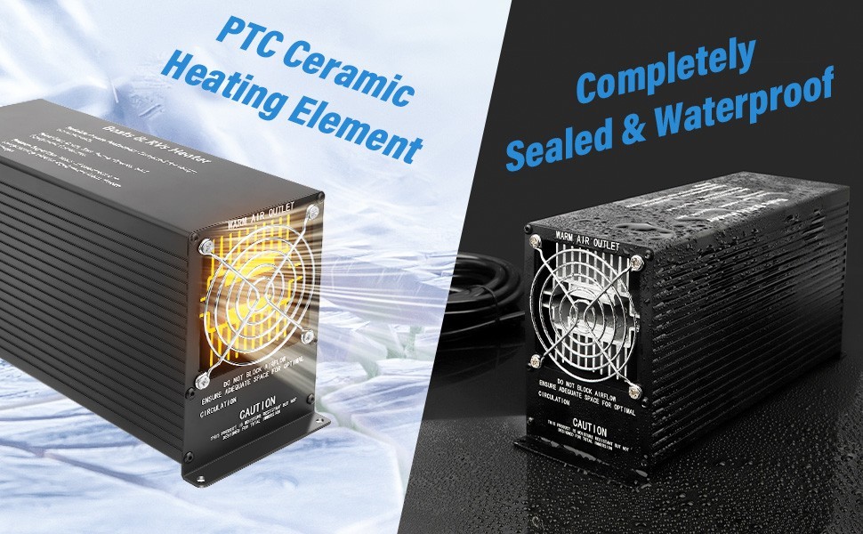 Boat Engine Compartment Heater 800W