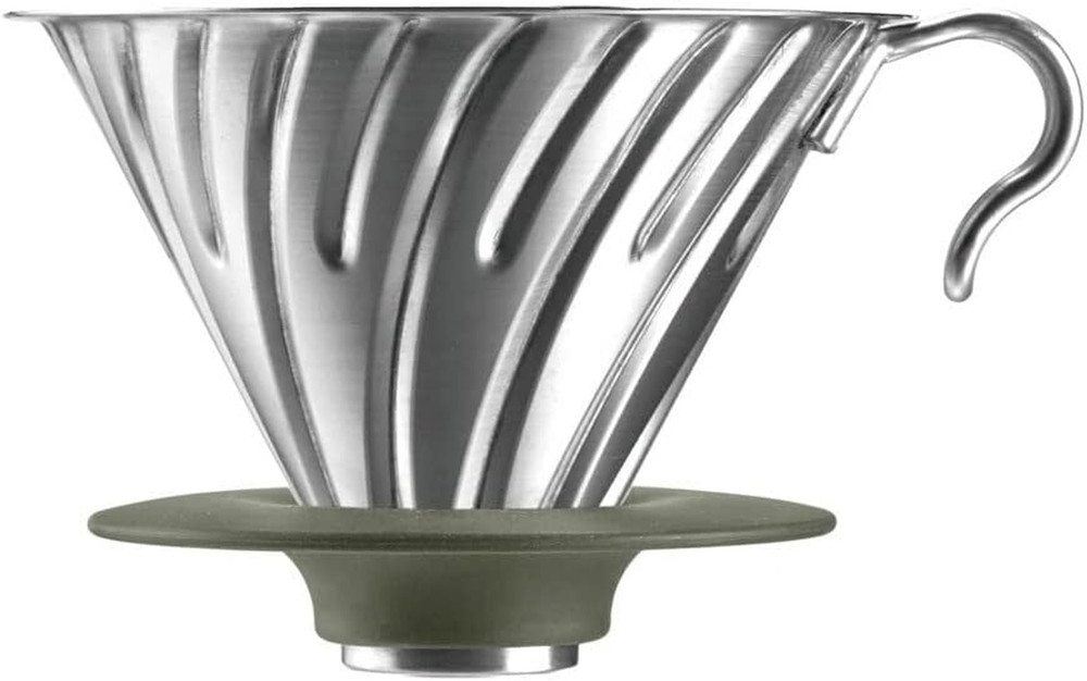 Outdoor V60 Metal Dripper, 02 Silver