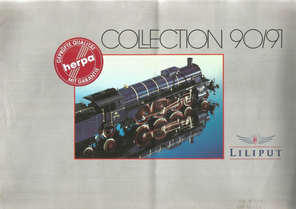 LILIPUT 90-91 COLLECTION CATALOGUE