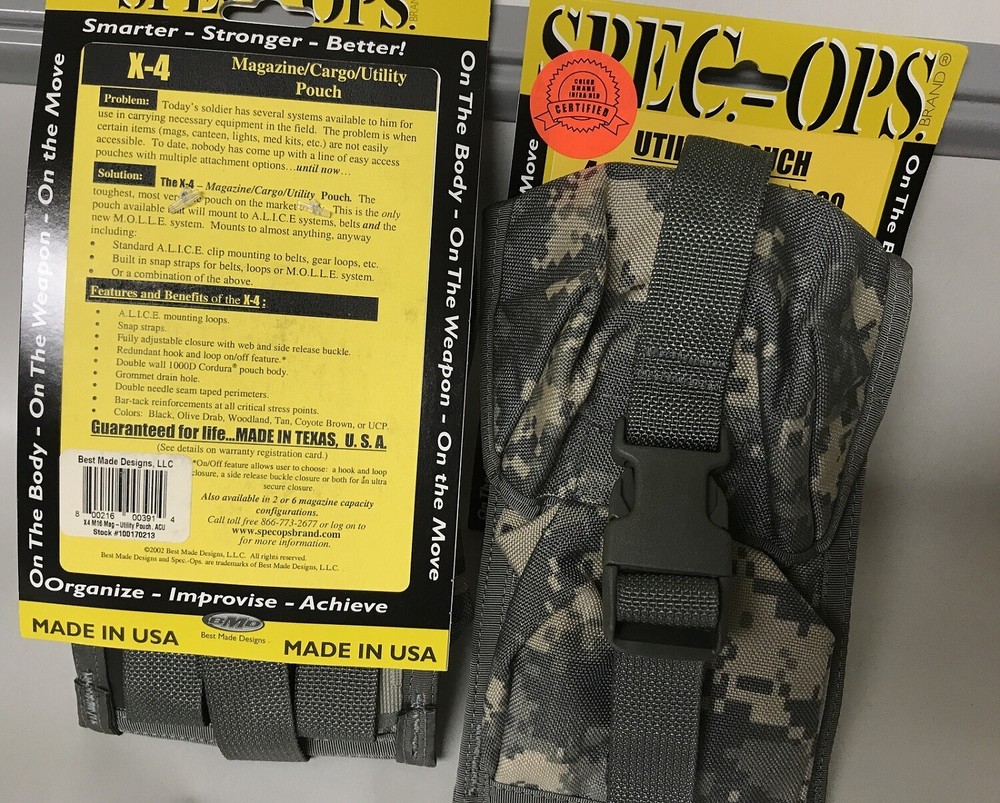 Spec-Ops Brand X4 Magazine Utility Pouch
